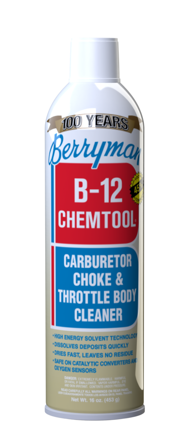 Berryman® B12 Chemtool® Carburetor, Choke and Throttle Body Cleaner