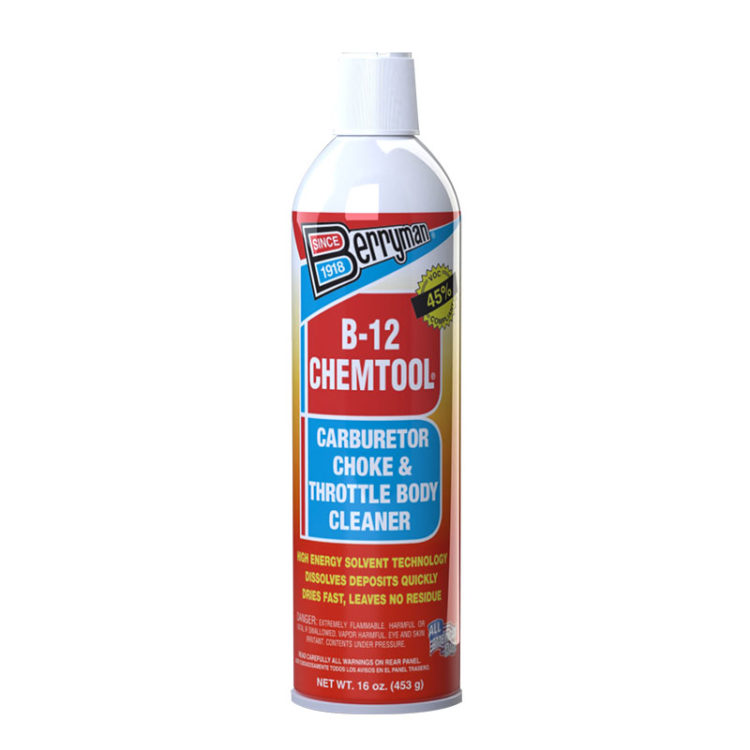 Berryman® B12 Chemtool® Carburetor, Choke and Throttle Body Cleaner [Not VOC compliant in CA & UT]