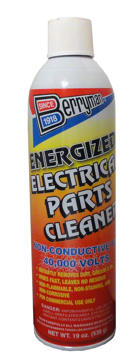 Berryman® Energized Electrical Parts Cleaner Berryman Products