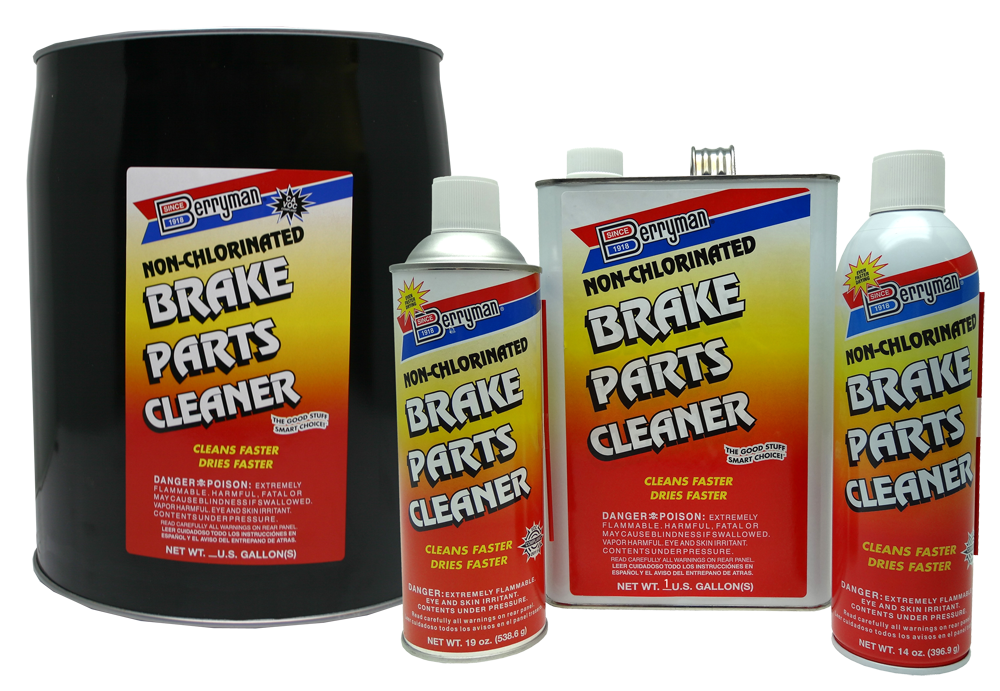Berryman® NonChlorinated Brake Parts Cleaner [VOC Compliant in all 50