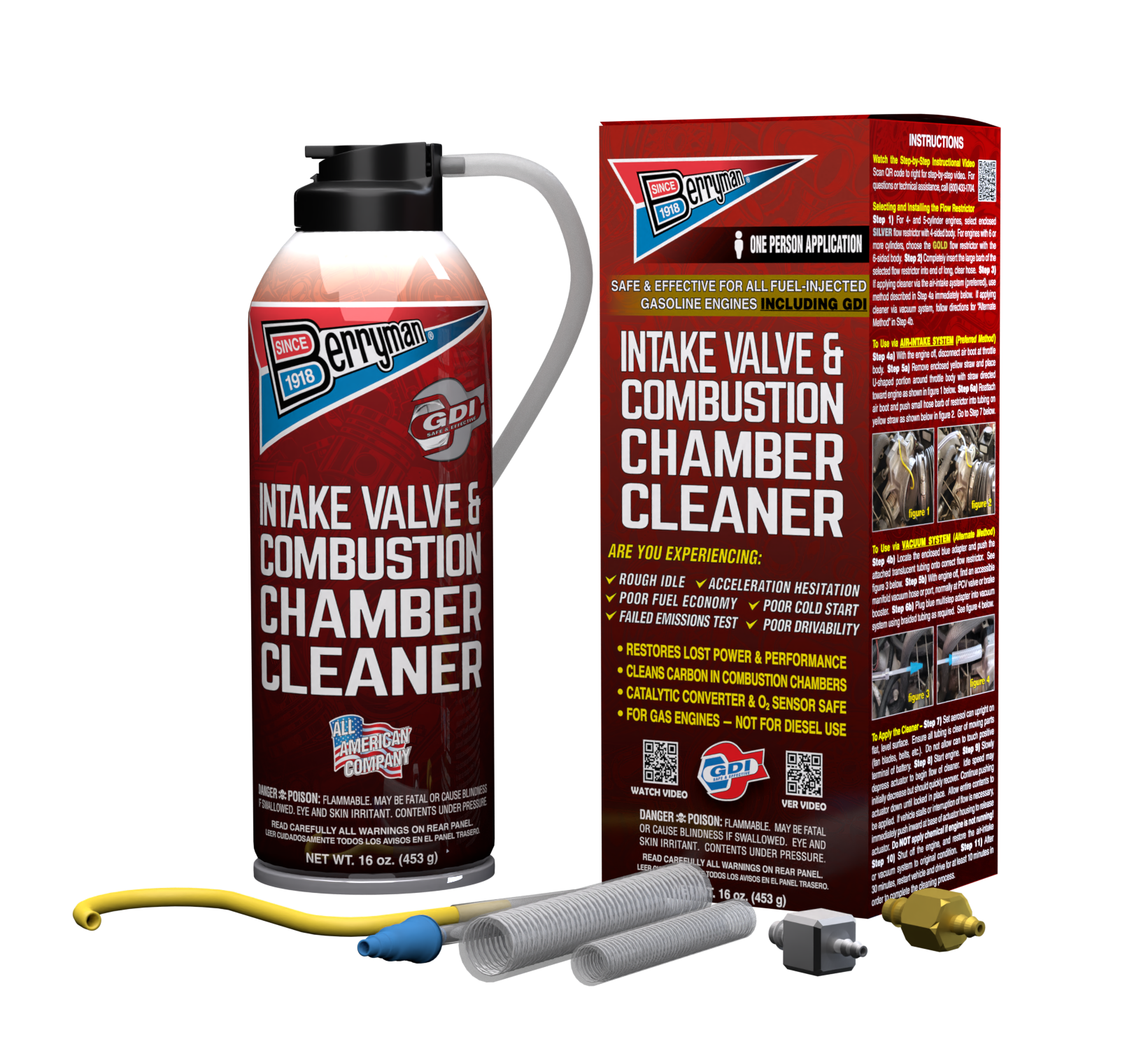 2611 intake valve and combustion cleaner