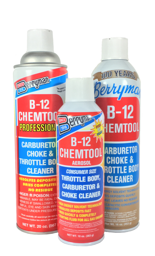 Berryman® B12 Chemtool® Carburetor, Choke and Throttle Body Cleaner