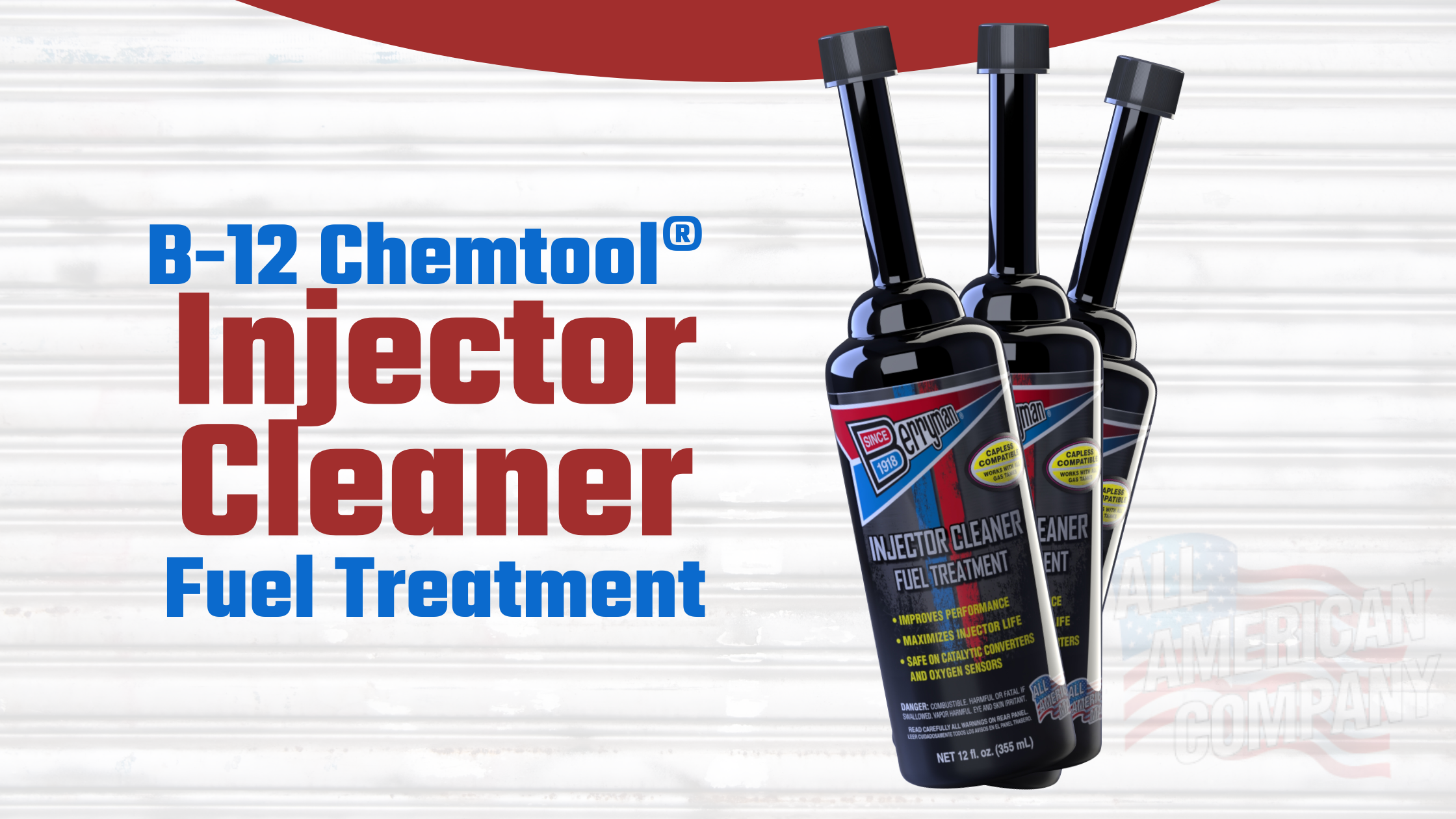 Berryman Fuel Injector Cleaner Treatment, 12-oz.