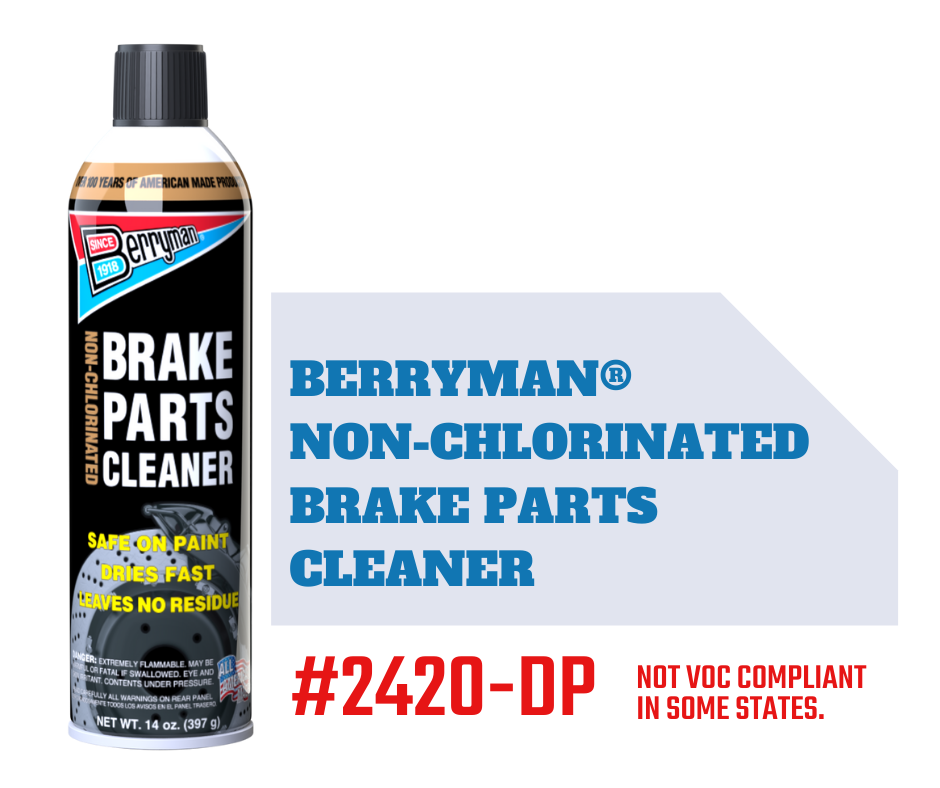 Brake Parts Cleaner, Non-Chlorinated