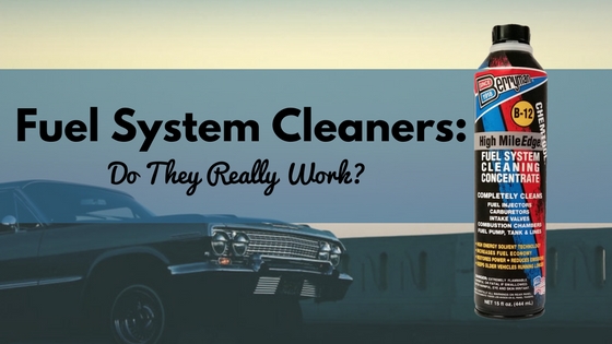 Fuel System Cleaners 