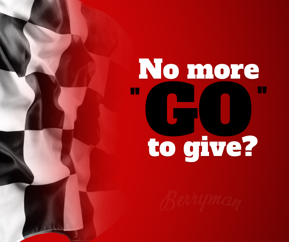 No More "Go" To Give?