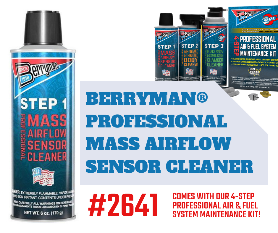 Professional Mass Airflow Sensor Cleaner